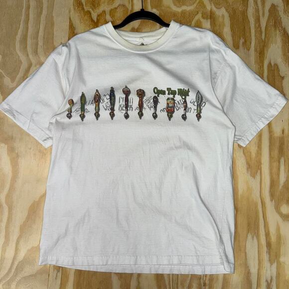 Vintage y2k beer tap t-shirt - Picture 1 of 4